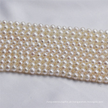 5 milímetros AA Cheap Wholsesale Price Natural Pearl String Designs